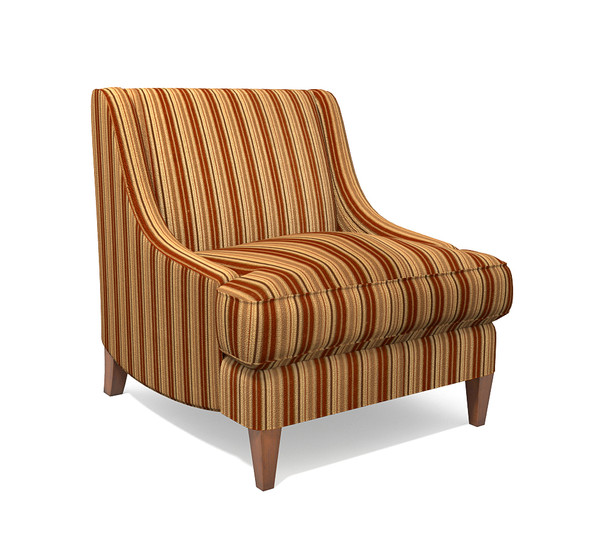hickory white 4613-01 3d max - Hickory White 4613-01 armless chair by 3dlibrary